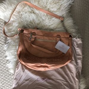 Botkier Lamb Leather Satchel Bag / Purse